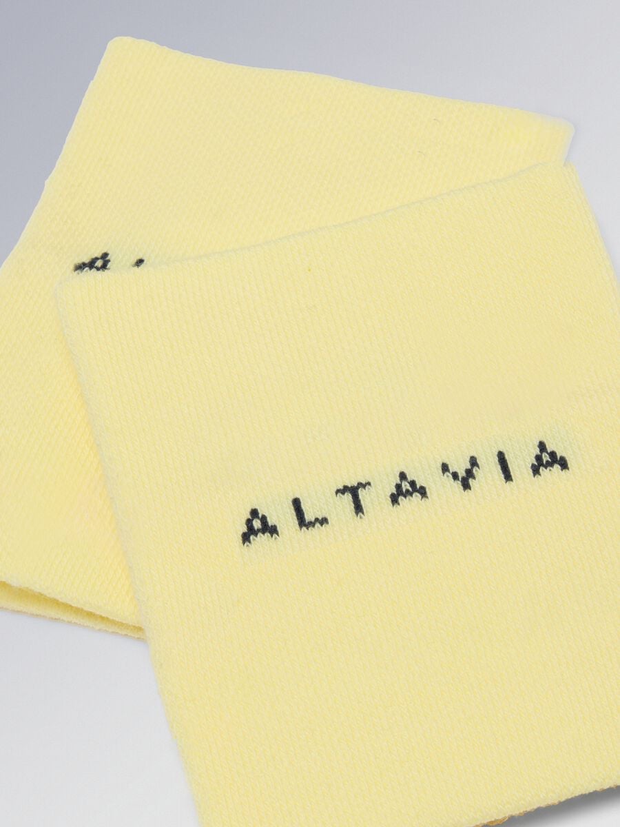 ALTAVIA COURT yellow stretch-cotton wristbands_2