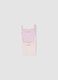 2-pack pink organic cotton pointelle bodysuits for baby girl_2