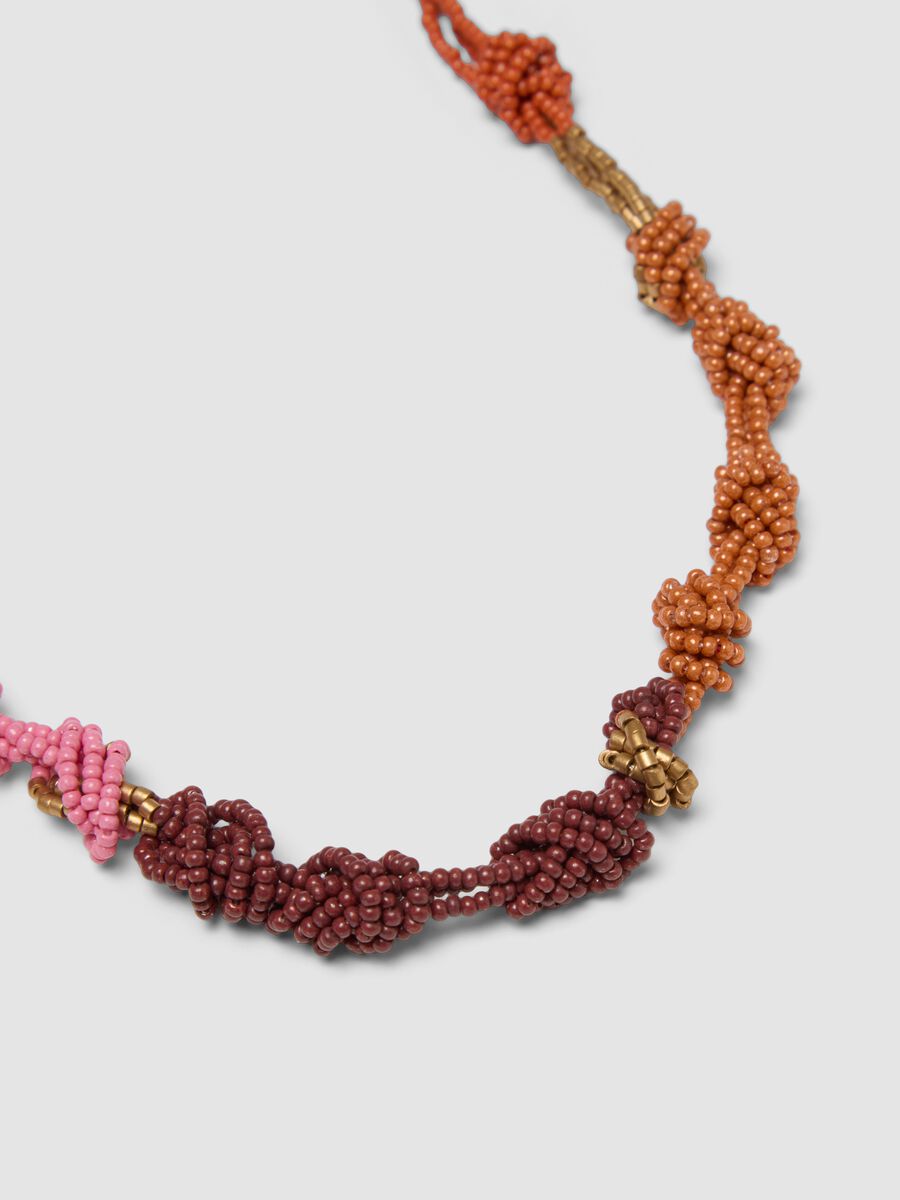Multicolour beaded necklace_1