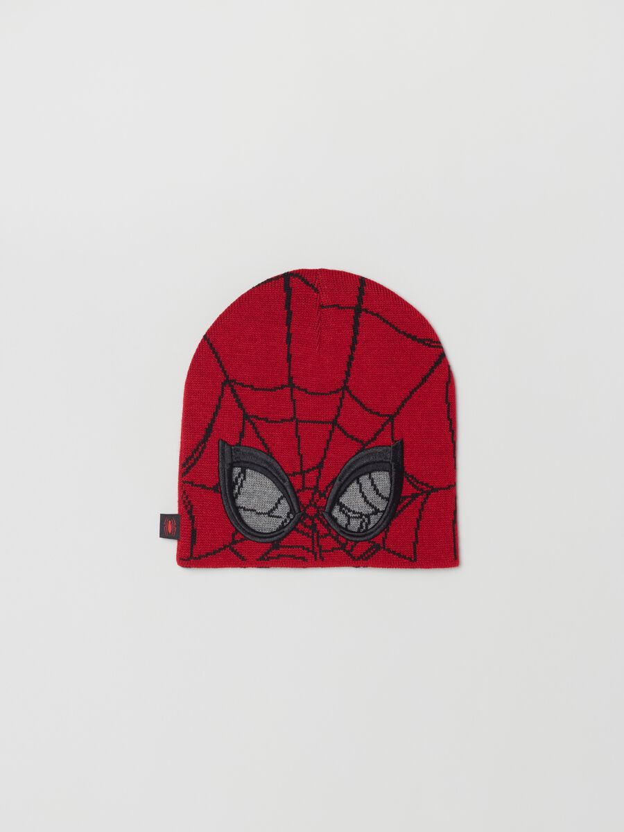 Spider-Man knitted hat_0
