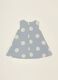 Blue Polka Dot Dress with Ruffles_2