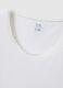 White long sleeve crew neck cotton blend regular fit shirt_5