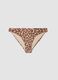 Multicolour leopard-print stretch bikini bottoms_4