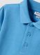 Light blue organic cotton polo shirt for boys, regular fit_2