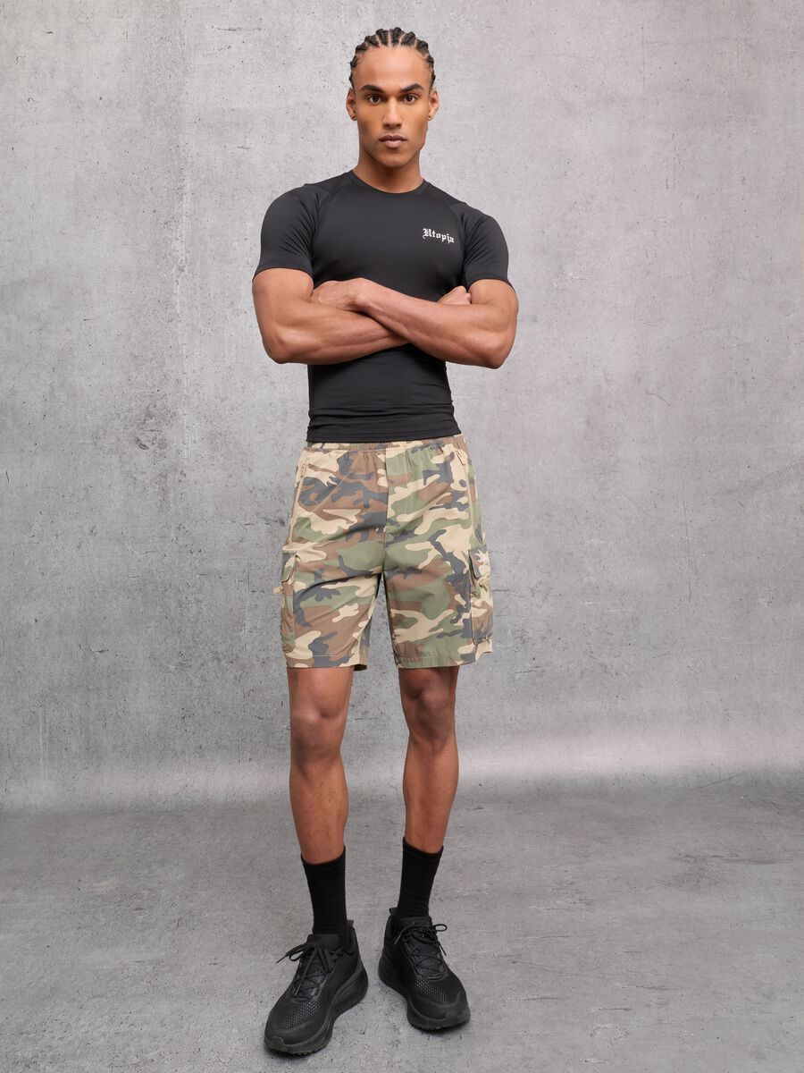 Kombat Active Cargo Shorts Camo_3