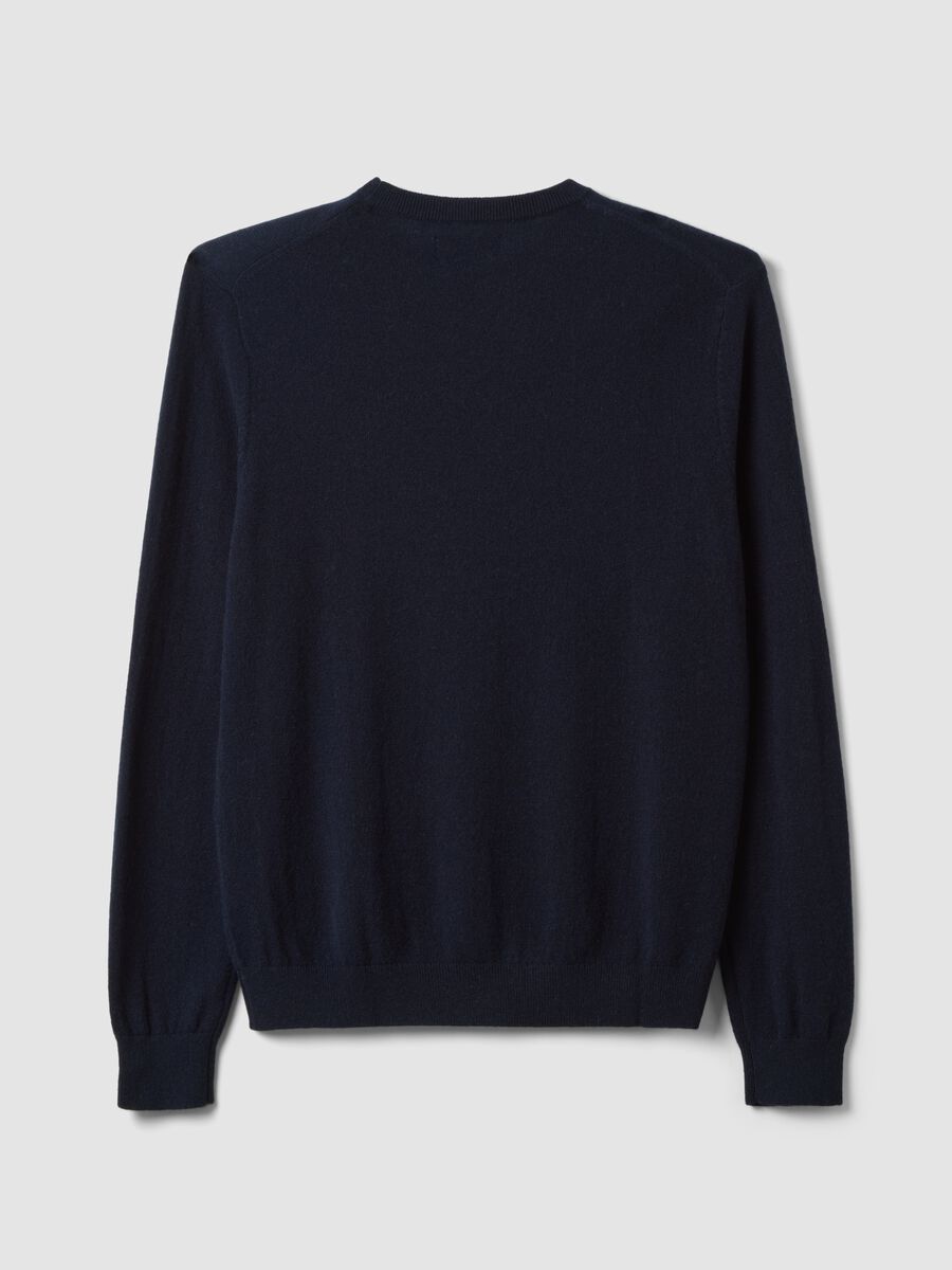 Blue pure cashmere regular-fit jumper_6
