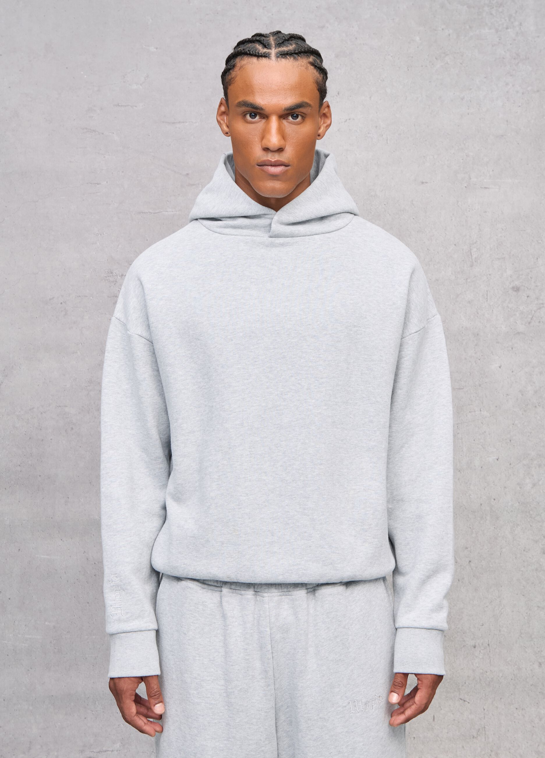 Perfect Hoodie Grey Melange