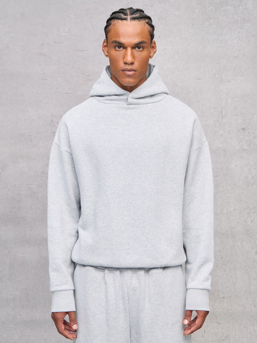 Perfect Hoodie Grey Melange_0