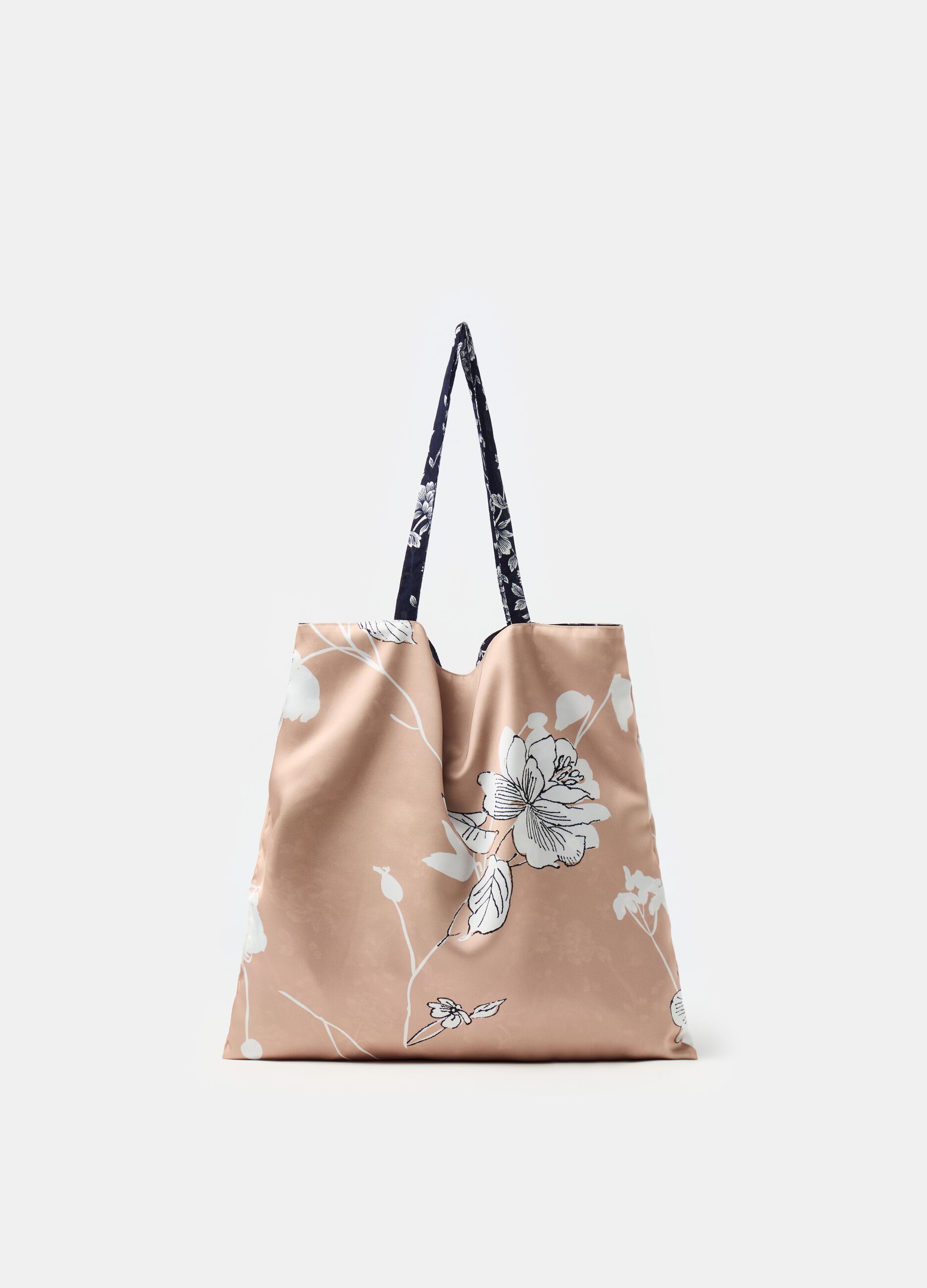 Quid reversible shopping bag with print
