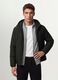 Military green hooded zip jacket_1