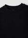 Schwarzes Sweatshirt aus reiner Baumwolle mit Rundhalsausschnitt f&uuml;r Jungen, Relaxed Fit_5