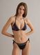 Black stretch bikini bottoms with side ties_1