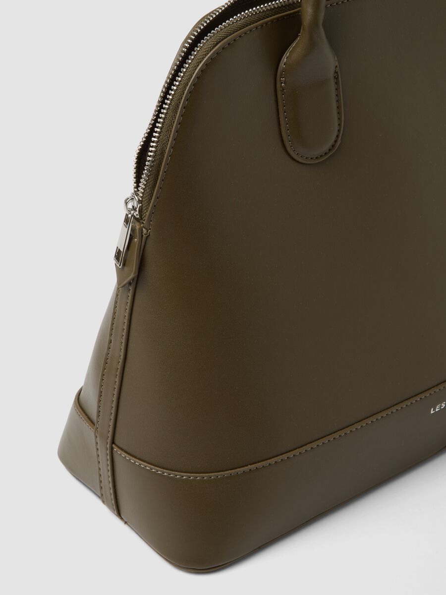 Green bag with zip closure_1