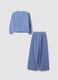 Purple Frozen-themed cotton-blend jogging set for girls_2