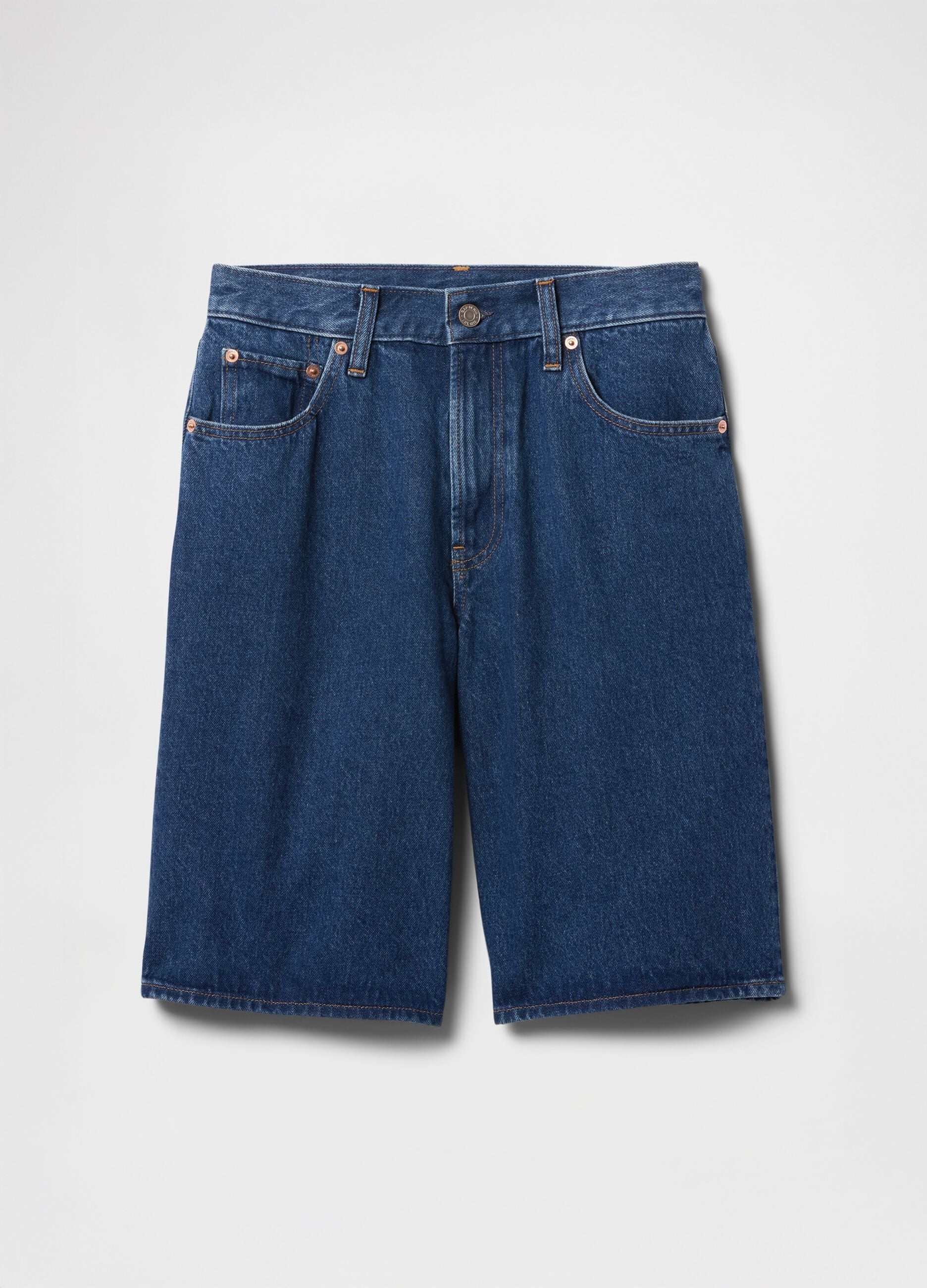 Blue Denim Shorts