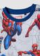 Multicolour pure cotton child's vest with Spiderman prints_2