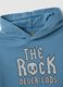 Oversized blue pure cotton children's sweatshirt_3