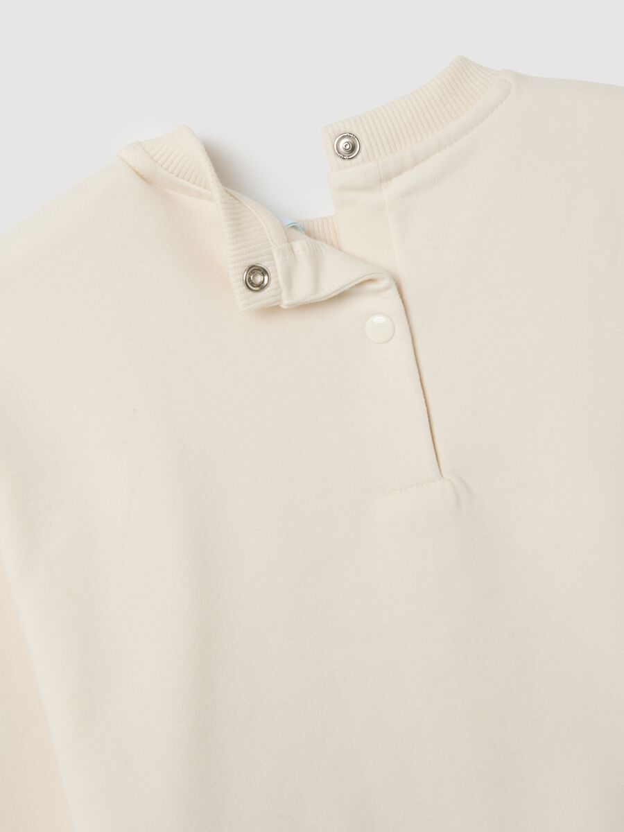 Girls' multicolour cotton blend jogging set_2