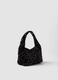 Borsa nera con paillettes a mano_1