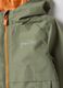 Green children's regular fit jacket with full zip and hood_2