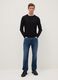 Blue Pure Cotton Regular Fit Jeans_0
