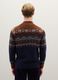 Mehrfarbiger Regular Fit Pullover mit Jacquardmuster_2