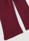Rote Schlagleggings aus elastischer Bio-Baumwolle_3