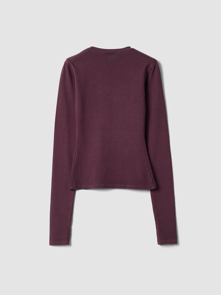Perfect Longsleeve Washed Wine_1