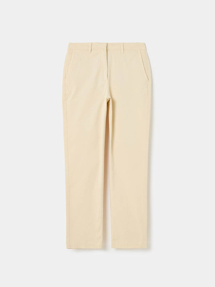 Pantalone chino in cotone stretch_3