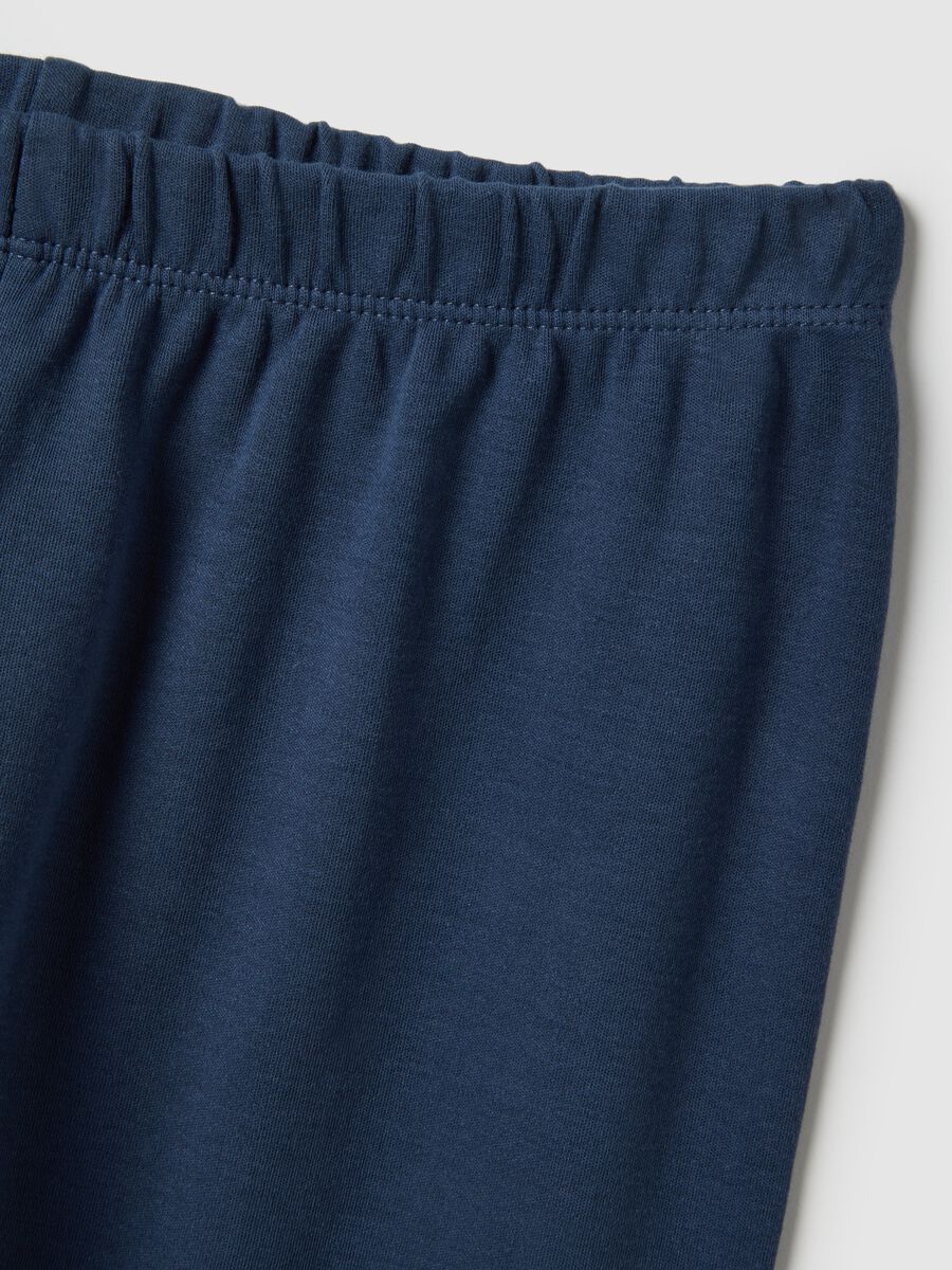 Regular fit multicolour children's pyjamas in cotton blend with print_3