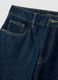 Pure Cotton Blue Straight Fit Jeans_5