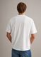 Weisses T-Shirt aus reiner Baumwolle im Relaxed Fit mit Stickerei_3