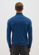 Blue regular fit turtleneck_2