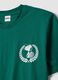 Green short-sleeve pure cotton T-shirt_5