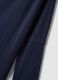 T-shirt blu in viscosa elasticizzata con scollo a barchetta_5