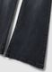 Jeans neri in cotone elasticizzato flare fit_1