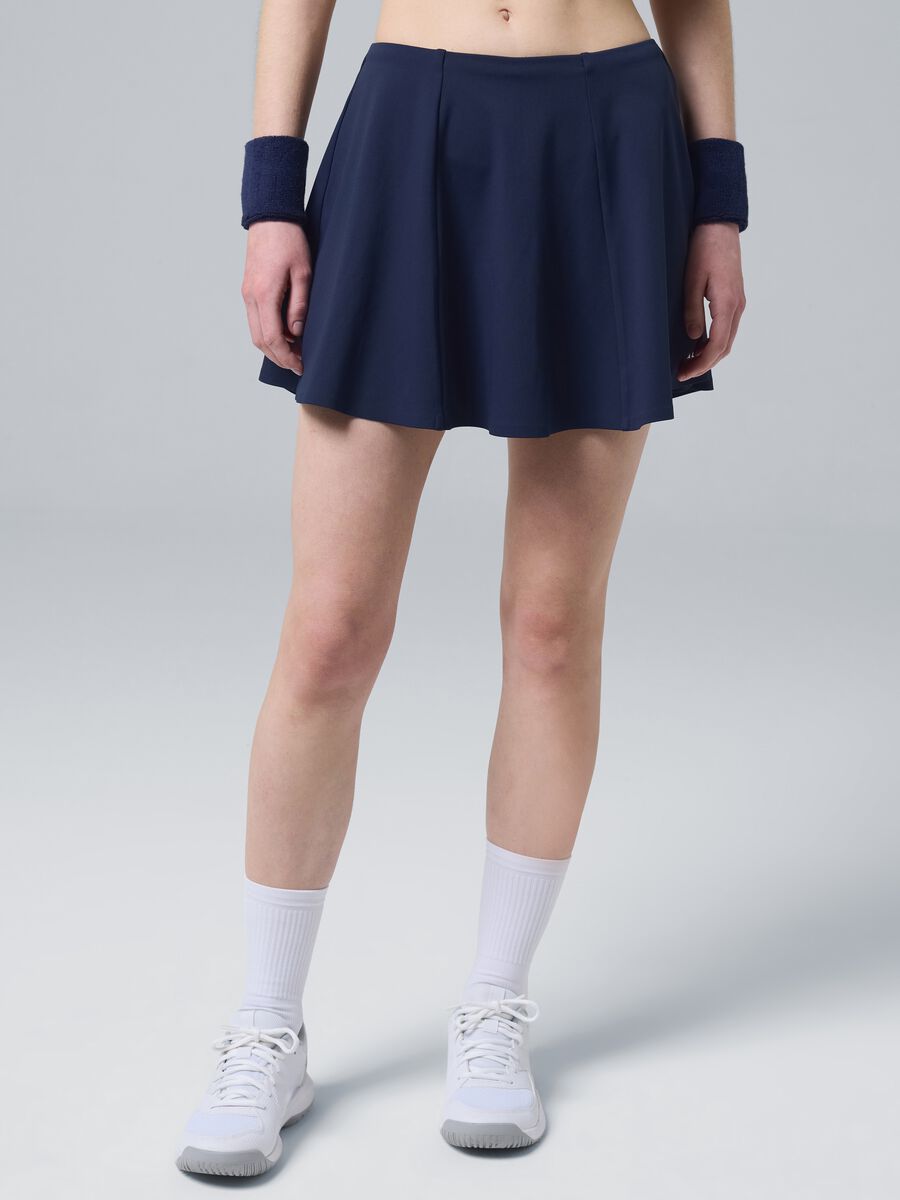 Blaue Sportskorts ALTAVIA COURT aus elastischem Funktionsmaterial mit integrierter Short_1