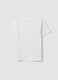 T-shirt gar&ccedil;on blanc en pur coton avec imprim&eacute; surf, coupe regular_1