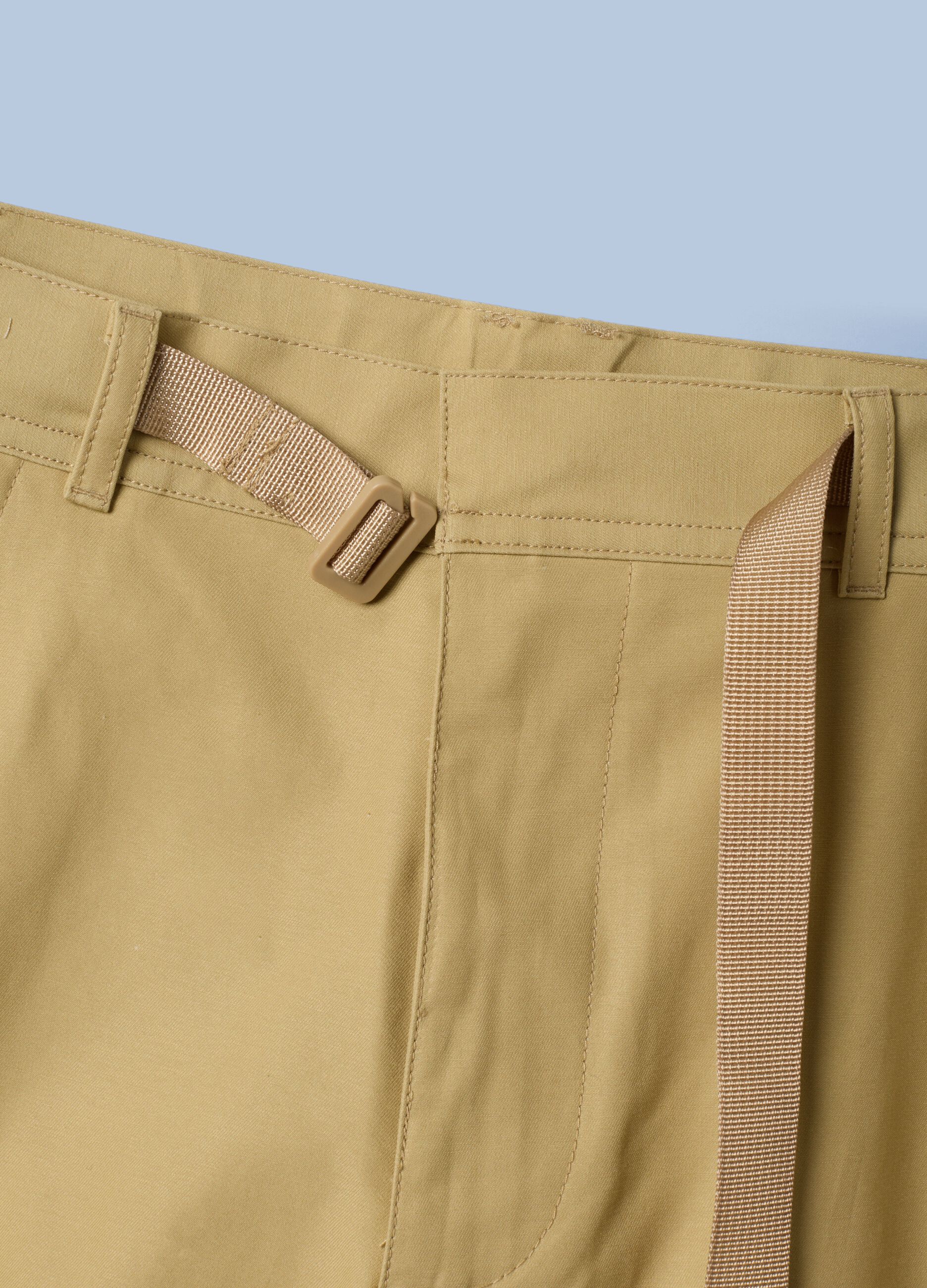 Bermuda cargo ALTAVIA SAILING beige en pur coton