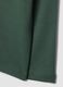 T-shirt verde in puro cotone organico con girocollo_2