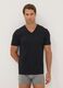 3-pack of blue organic cotton V-neck T-shirts_0