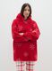 Red Sherpa Christmas Dressing Gown_2