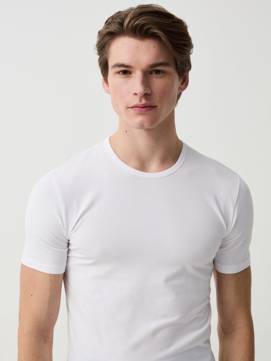 Two-pack undershirts with round neck_1