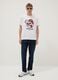 White short-sleeved pure cotton regular-fit T-shirt_1