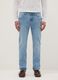 Slim fit blue denim jeans_1