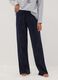Grey organic cotton and viscose blend crew-neck pyjamas_2