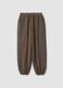 Pantaloni sportivi verdi in tessuto soft-touch ALTAVIA STUDIO_5