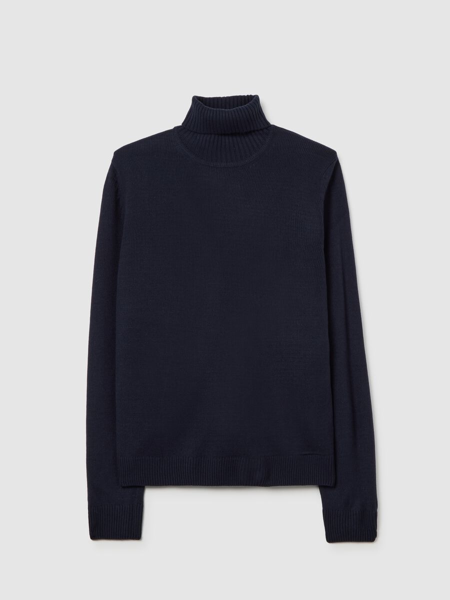 Blue High-Neck Jumper_4