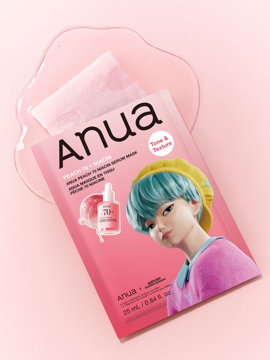 Peach 70 Niacin Serum &Mu;ά&sigma;&kappa;&alpha; &Pi;&rho;&omicron;&sigma;ώ&pi;&omicron;&upsilon; &sigma;&epsilon; &Phi;ύ&lambda;&lambda;&omicron; 25 ml | Anua K-Pop Demon Hunters_2