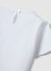 Camiseta blanca de algod&oacute;n puro para ni&ntilde;a con ajuste regular y estampados_3